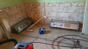 Corner Dri-IR in use